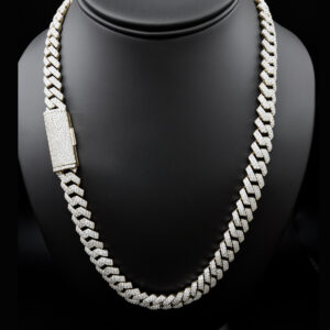 925 Bustdown Cuban Link