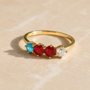14k Birth Stone Ring