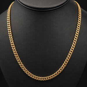 10K Micro Cuban Link Chain | 21 inches