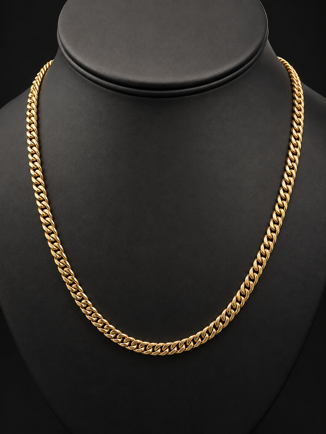 10K Micro Cuban Link Chain | 21 inches