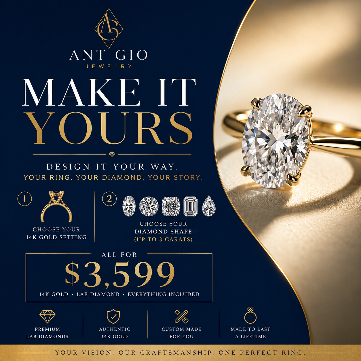 Custom Engagement Ring